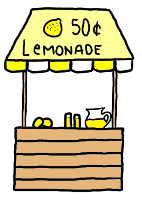 easy step by step lemonadestand drawing - EasystepDrawing