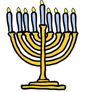 easy step by step menorah drawing - EasystepDrawing