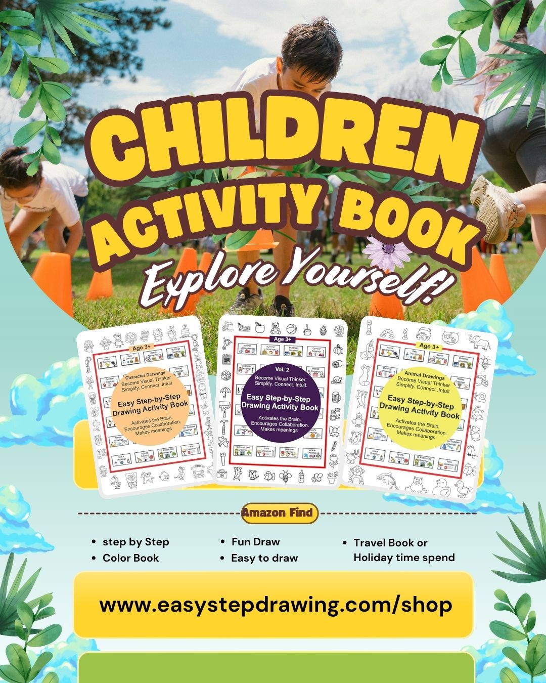 Easys Step Drawing Coloring Book Vol 2