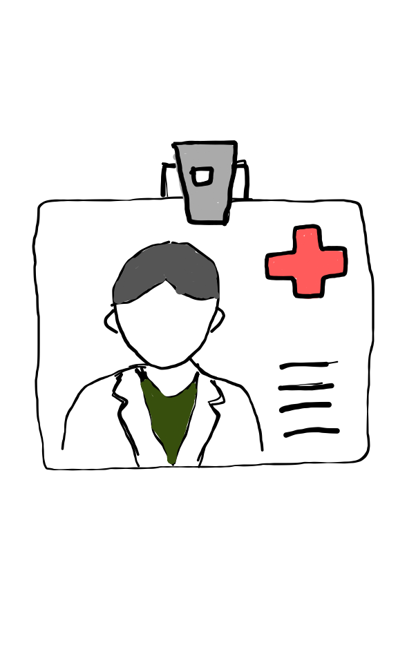  how to draw Hospital ID Card in easy steps - step number : 11 - Easy Step Drawing