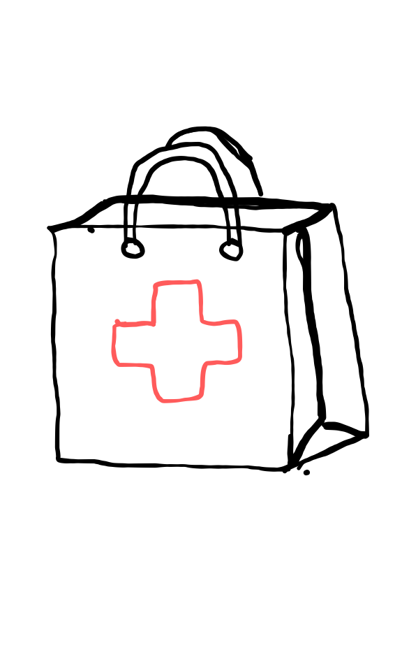  how to draw Medical Bag in easy steps - step number : 5 - Easy Step Drawing