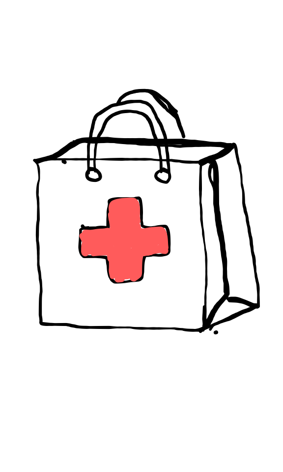  how to draw Medical Bag in easy steps - step number : 6 - Easy Step Drawing