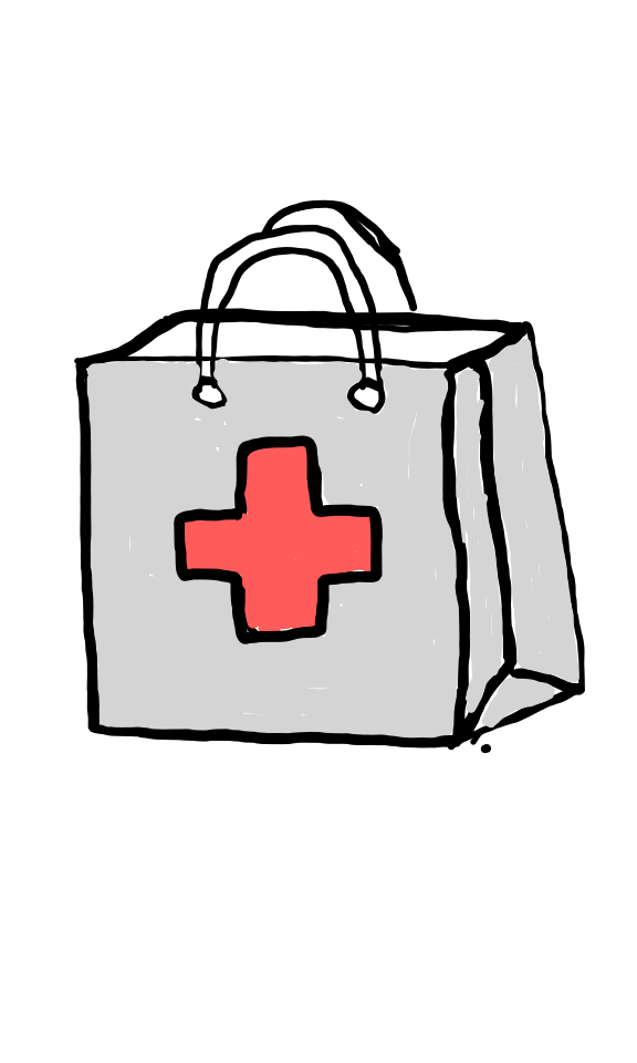  how to draw Medical Bag in easy steps - step number : 8 - Easy Step Drawing