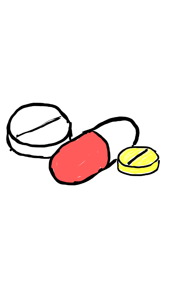  how to draw Medicines in easy steps - step number : 5 - Easy Step Drawing