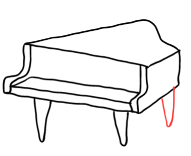  how to draw step by step grandpiano drawing easy  - EasystepDrawing