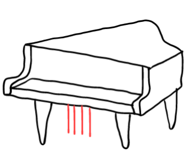  how to draw step by step grandpiano drawing easy  - EasystepDrawing