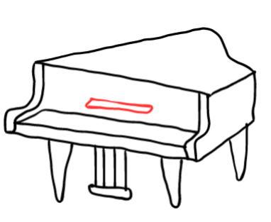  how to draw step by step grandpiano drawing easy  - EasystepDrawing