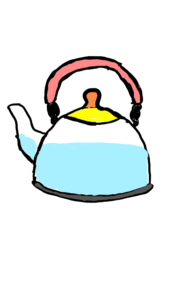 easy step by step Kettle drawing - EasystepDrawing