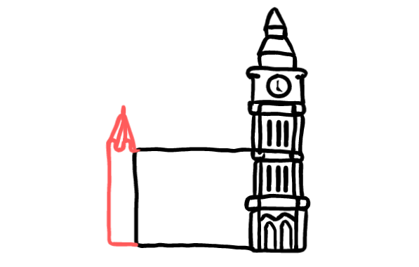  how to draw step by step bigben drawing easy  - EasystepDrawing