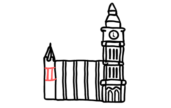  how to draw step by step bigben drawing easy  - EasystepDrawing