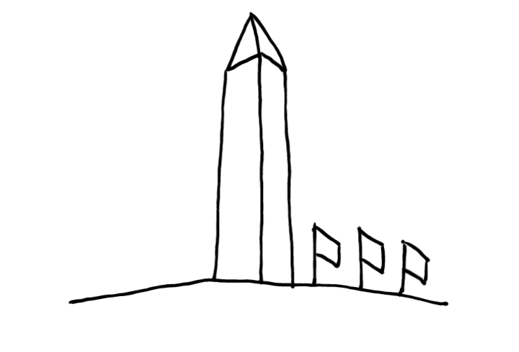  how to draw step by step washingtonmonument drawing easy  - EasystepDrawing