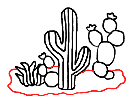  how to draw step by step cactus drawing easy  - EasystepDrawing