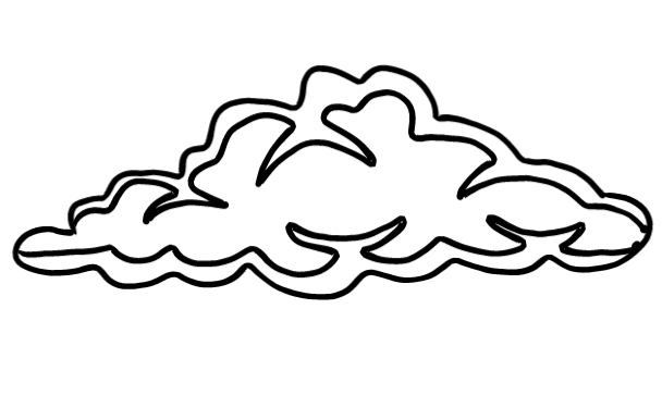  how to draw step by step cloud drawing easy  - EasystepDrawing