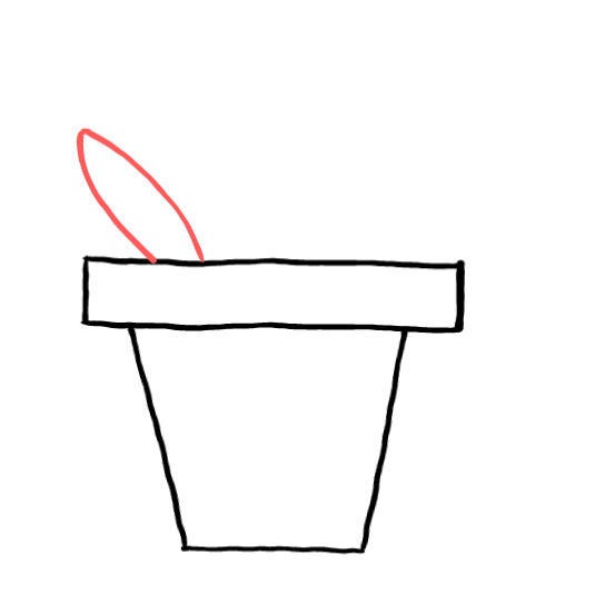  how to draw step by step flowerpot drawing easy  - EasystepDrawing