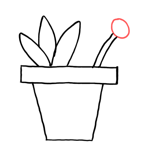  how to draw step by step flowerpot drawing easy  - EasystepDrawing