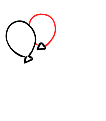  how to draw step by step balloons drawing easy  - EasystepDrawing