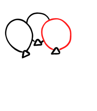  how to draw step by step balloons drawing easy  - EasystepDrawing