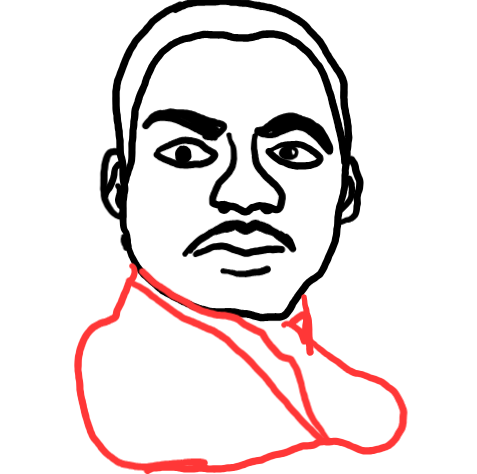  how to draw step by step martinlutherking drawing easy  - EasystepDrawing