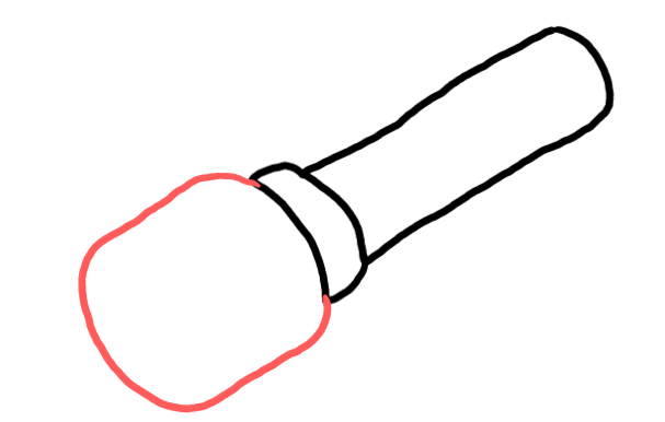  how to draw Flash Light in easy steps - step number : 3 - Easy Step Drawing