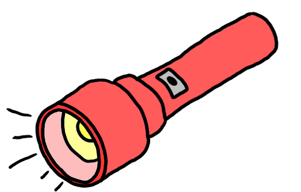 How to draw Flash Light in easy step by step.