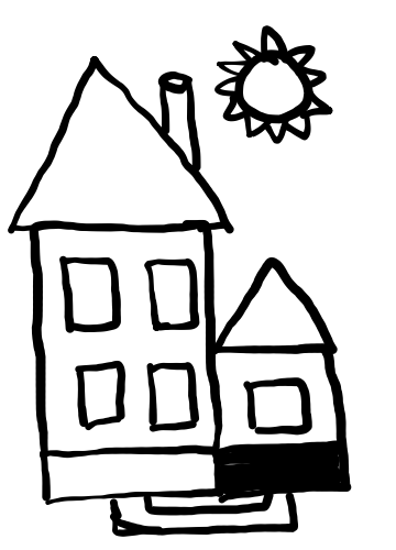  how to draw Home in easy steps - step number : 10 - Easy Step Drawing