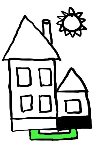  how to draw Home in easy steps - step number : 11 - Easy Step Drawing