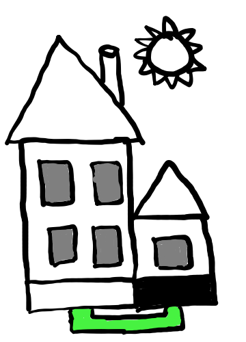  how to draw Home in easy steps - step number : 12 - Easy Step Drawing