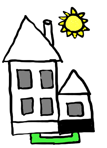  how to draw Home in easy steps - step number : 13 - Easy Step Drawing
