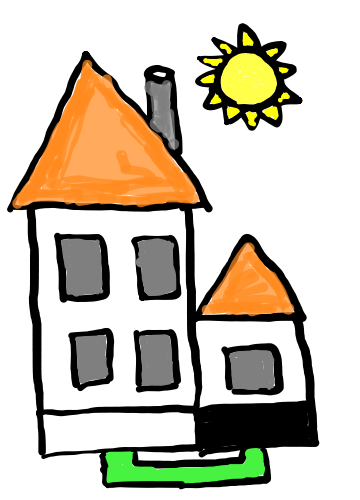  how to draw Home in easy steps - step number : 15 - Easy Step Drawing