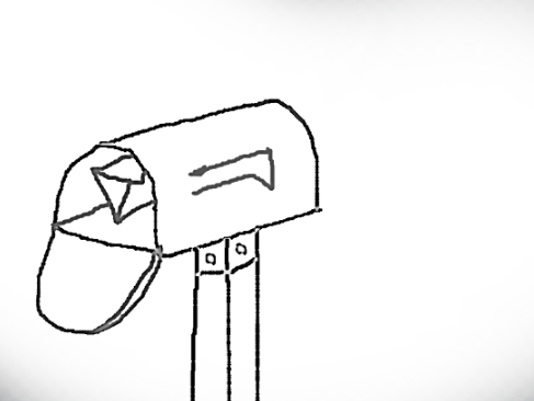  how to draw step by step mailbox drawing easy  - EasystepDrawing