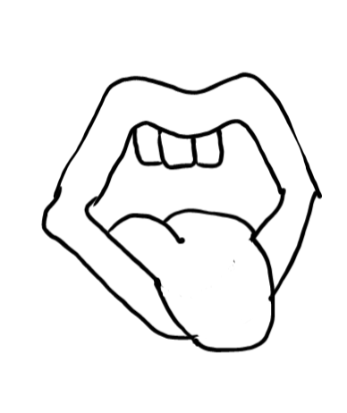 How to draw Savage Lips in easy step by step.