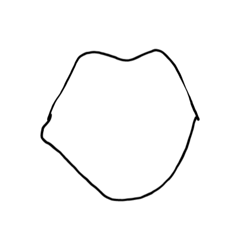  how to draw Savage Lips in easy steps - step number : 2 - Easy Step Drawing