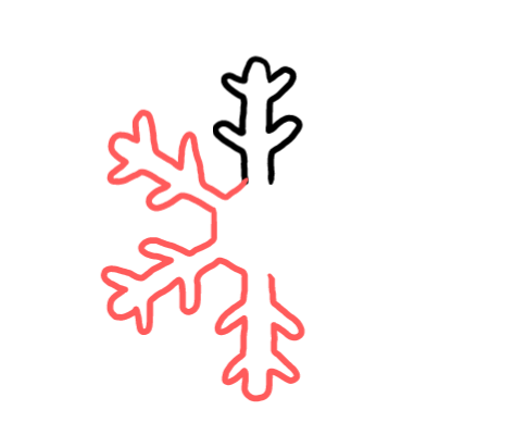  how to draw step by step snowflake drawing easy  - EasystepDrawing