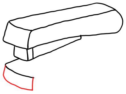  how to draw step by step stapler drawing easy  - EasystepDrawing