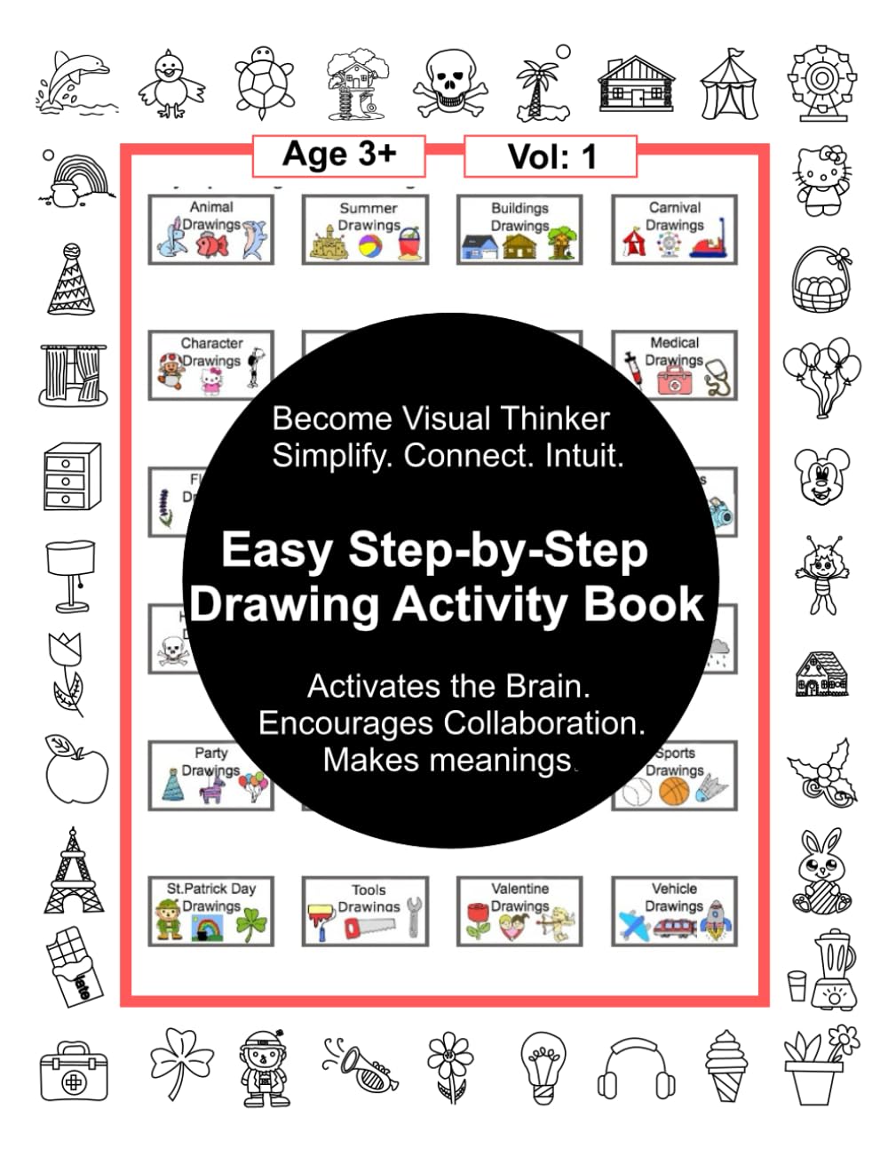 easy step drawing book