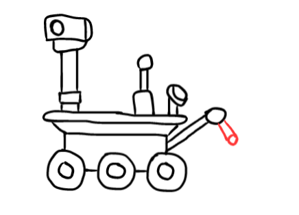  how to draw step by step marsrover drawing easy  - EasystepDrawing