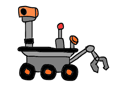 easy step by step marsrover drawing - EasystepDrawing