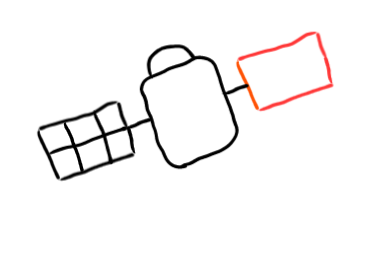  how to draw step by step satellite drawing easy  - EasystepDrawing