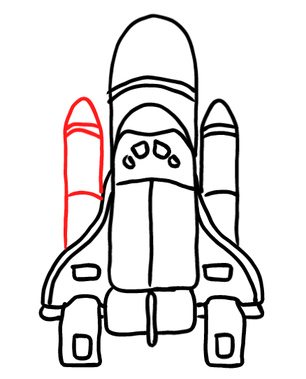  how to draw step by step spaceshuttle drawing easy  - EasystepDrawing