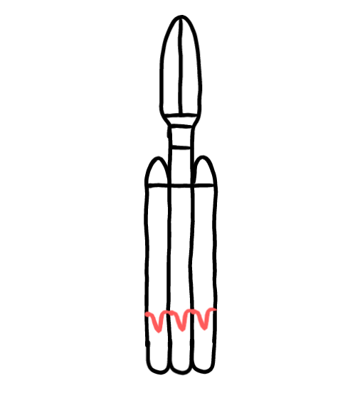  how to draw step by step spacex drawing easy  - EasystepDrawing