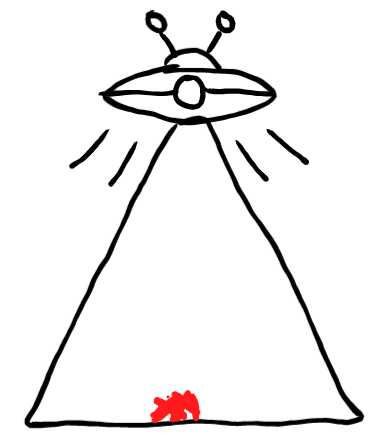  how to draw UFO in easy steps - step number : 6 - Easy Step Drawing