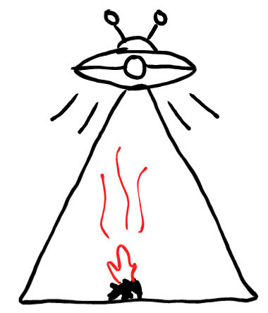  how to draw UFO in easy steps - step number : 7 - Easy Step Drawing