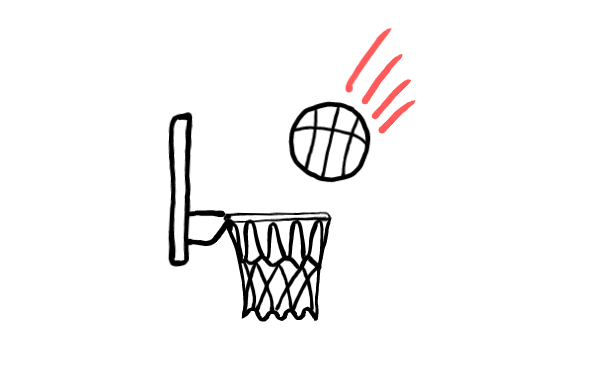  how to draw step by step basketballhoop drawing easy  - EasystepDrawing