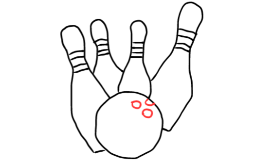  how to draw step by step bowlingpin drawing easy  - EasystepDrawing