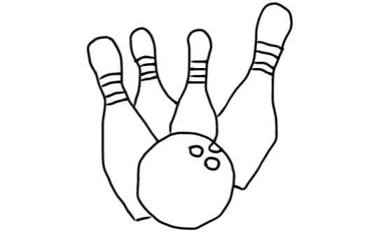  how to draw step by step bowlingpin drawing easy  - EasystepDrawing