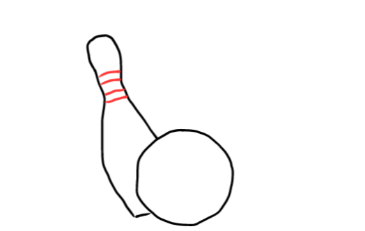  how to draw step by step bowlingpin drawing easy  - EasystepDrawing