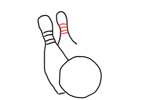  how to draw step by step bowlingpin drawing easy  - EasystepDrawing