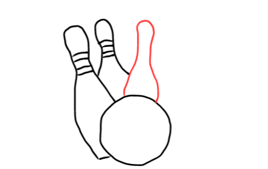  how to draw step by step bowlingpin drawing easy  - EasystepDrawing