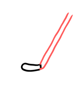  how to draw step by step hockeystick drawing easy  - EasystepDrawing