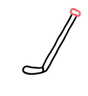  how to draw step by step hockeystick drawing easy  - EasystepDrawing